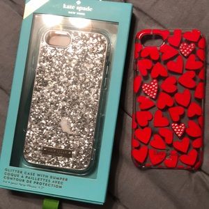Kate Spade iPhone 7 8 cases lot